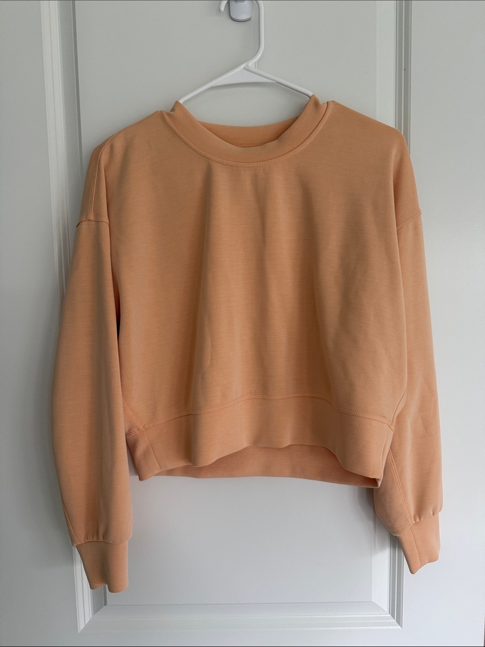 Lululemon Softstreme Perfectly Oversized Cropped Crew size 2
